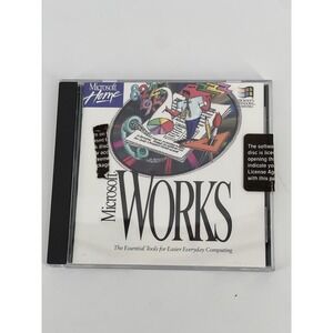 Microsoft Works - Vintage Software 1993